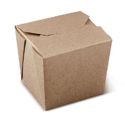 Farfalla WOK in CARTA KRAFT 7,5x6 H 8,5 cm (25 pz)