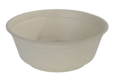 Ciotola in POLPA AVANA 550 ml (50 pz) - coperchio abbinabile PANATL018