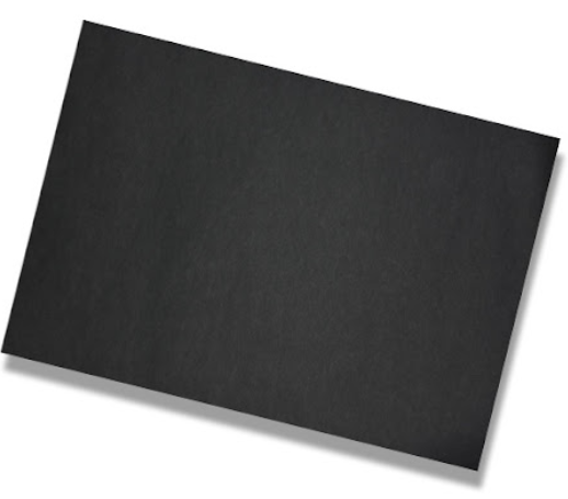 Fogli antiunto in CARTA NERA 20x13 cm (500 pz)