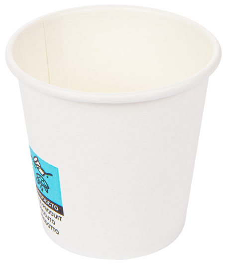 Bicchiere espresso in CARTA BIANCA 70 ml (50 pz)