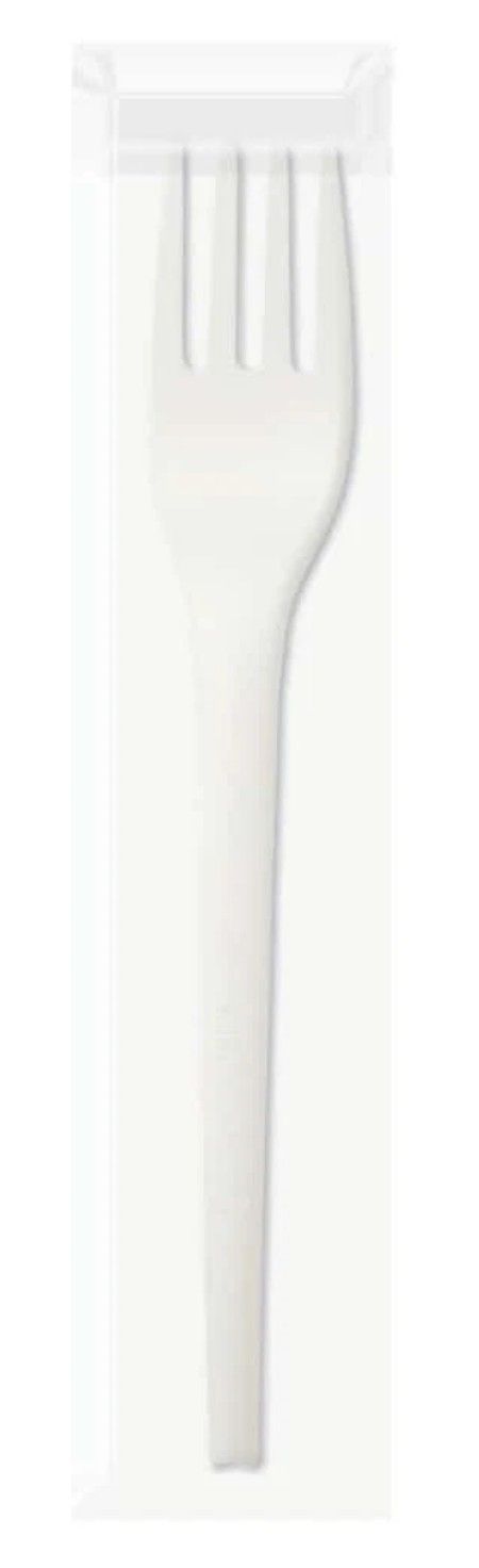 KIT forchetta CPLA imbustata singolarmente (100 pz) KIT forchetta CPLA imbustata singolarmente (100 pz)