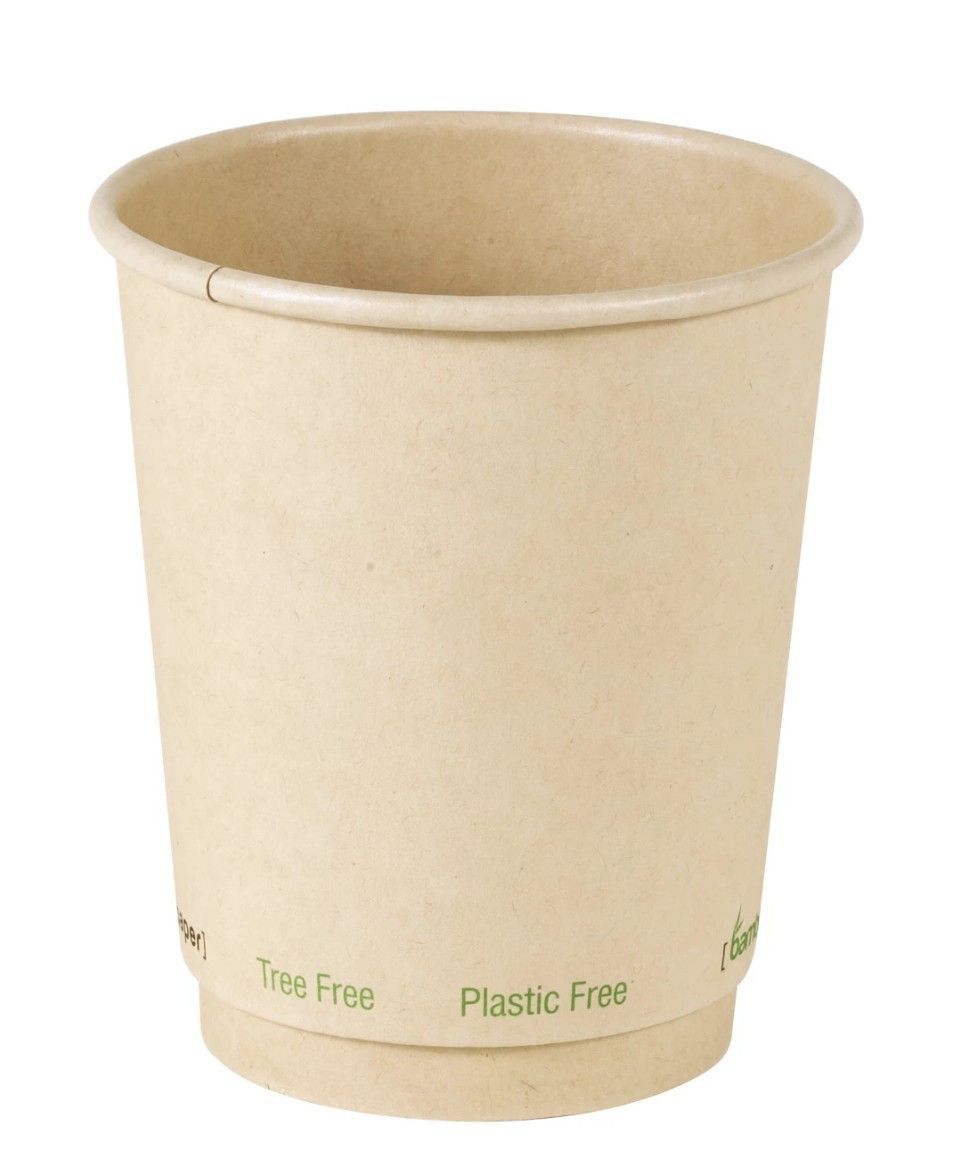 Bicchiere doppia parete in FIBRA DI BAMBOO AVANA 240 ml (25 pz) - coperchio abbinabile GP25795 Bicchiere doppia parete in FIBRA DI BAMBOO AVANA 240 ml (25 pz) - coperchio abbinabile GP25795