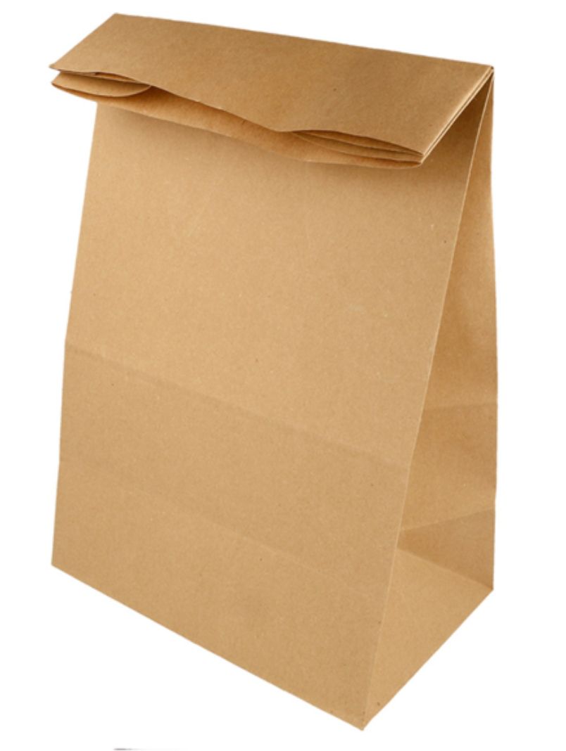 Sacchetto in CARTA KRAFT senza manici 22+14x37 cm (500 pz)