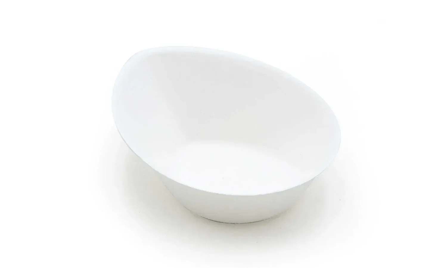 Mini ciotola a goccia in POLPA BIANCA 120 ml (25 pz) - LINEA FINGERFOOD