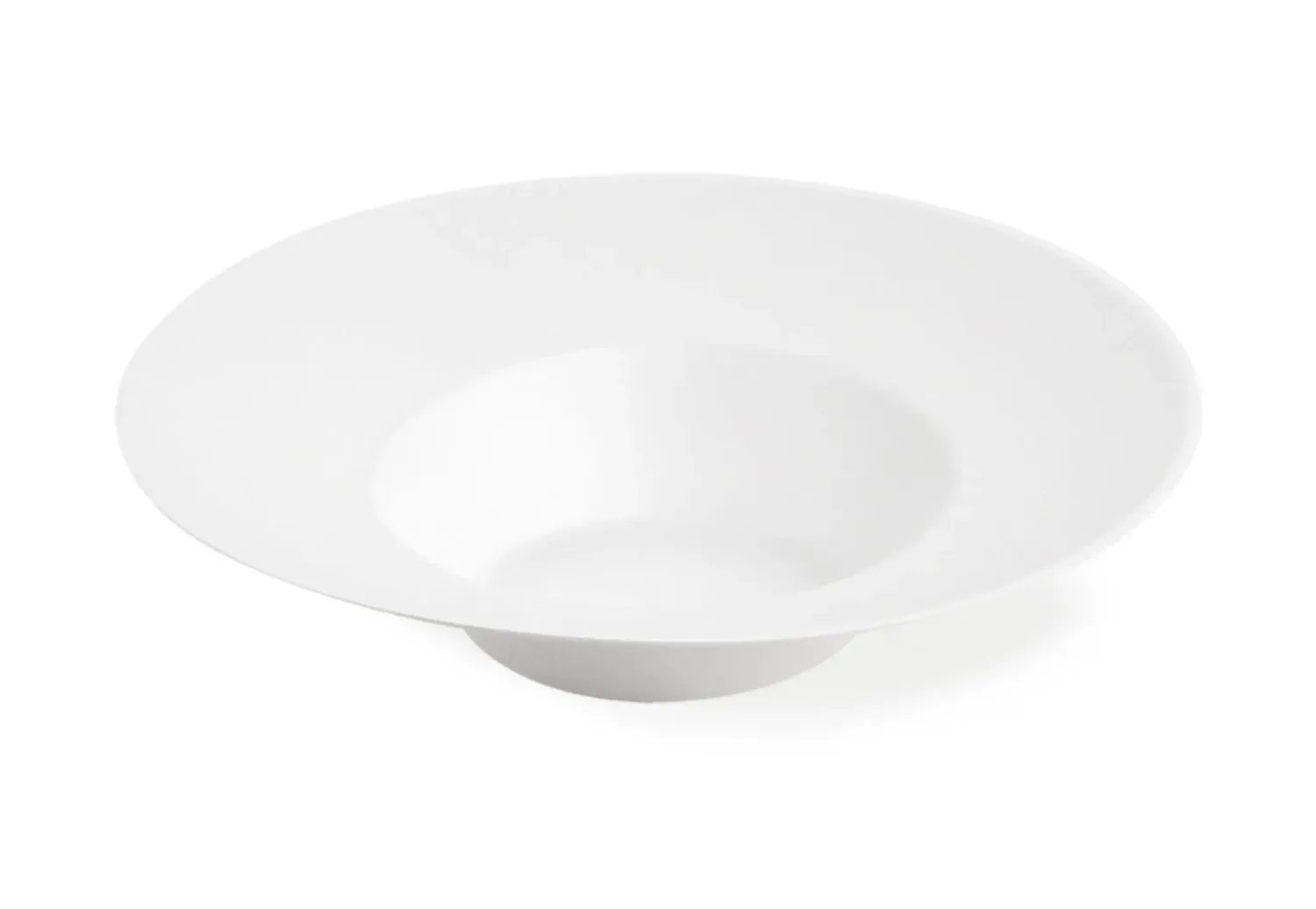 Piatto fondo cappello del prete in POLPA BIANCA 400 ml - LINEA ELEGANCE (50 pz)