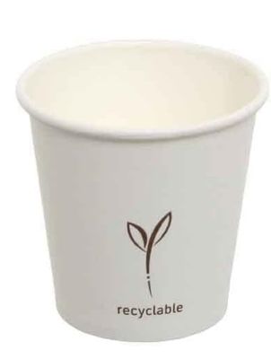 Bicchiere caffè in carta BIANCA 80 ml (50 pz)