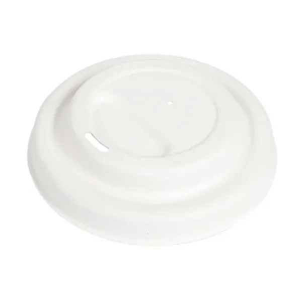 Coperchio in POLPA BIANCA per bicchieri  Ø 9 cm (50 pz)