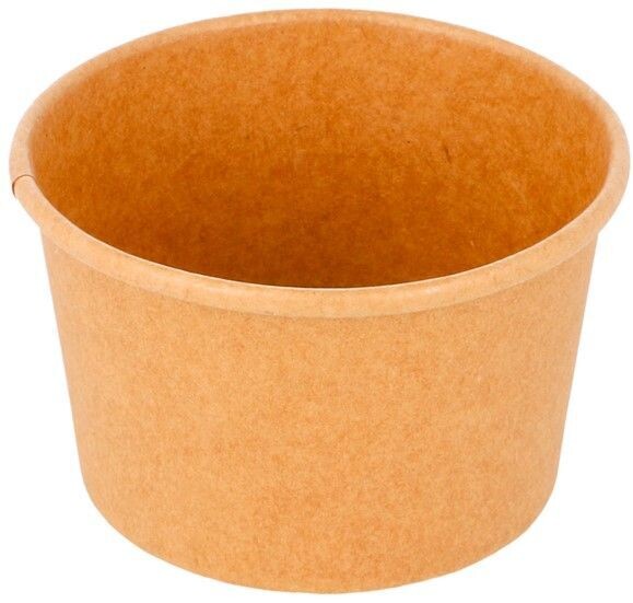 Coppetta gelato in CARTONCINO KRAFT 90 ml (50 pz)