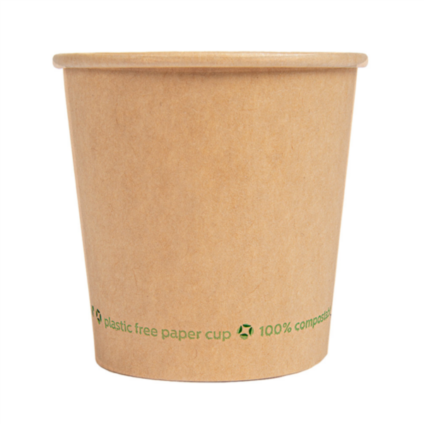 Bicchiere caffè in CARTONCINO KRAFT COMPOSTABILE 120 ml (50 pz)