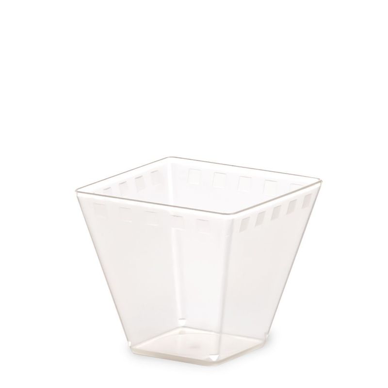 Mini vasetto in PLA 120 ml (50 pz) - LINEA FINGERFOOD