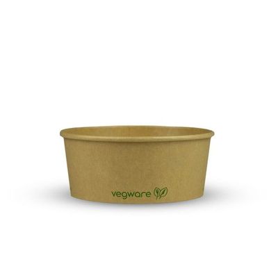 Poke in CARTONCINO/PLA KRAFT 750 ml (50 pz) - coperchio abbinabile VERLID150 - VERLID150P