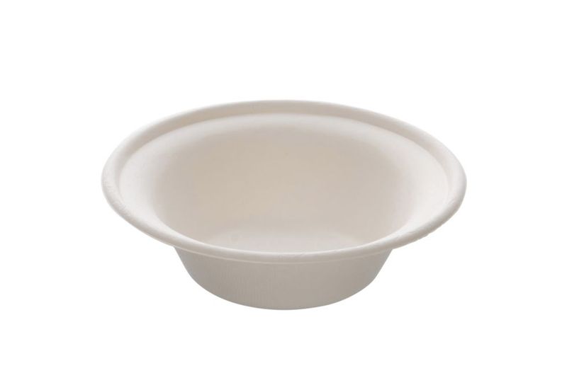 Piatto fondo in POLPA BIANCA 400 ml (50 pz)