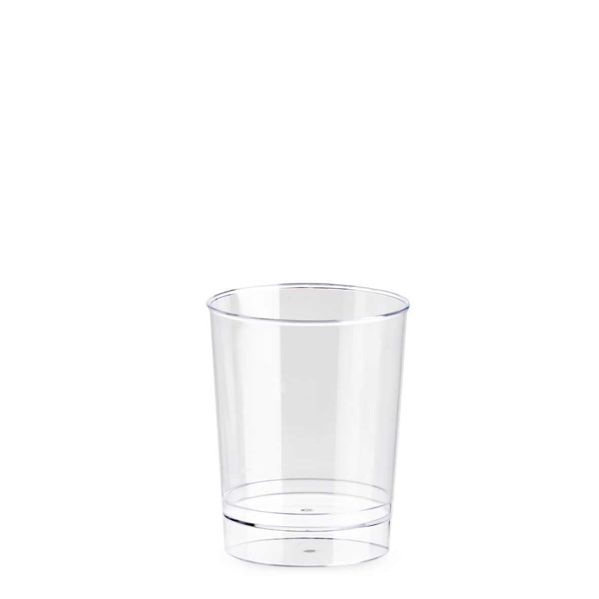 Coppetta cilindrica in PS TRASPARENTE 120 ml (50 pz) - coperchio abbinabile PO415CB