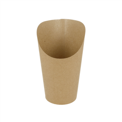 Bicchiere fritti in carta KRAFT 480 ml (50 pz) Bicchiere fritti in carta KRAFT 480 ml (50 pz)