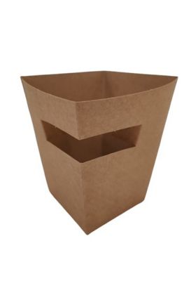 Porta CHURROS medio in carta KRAFT (25 pz) Porta CHURROS medio in carta KRAFT (25 pz)