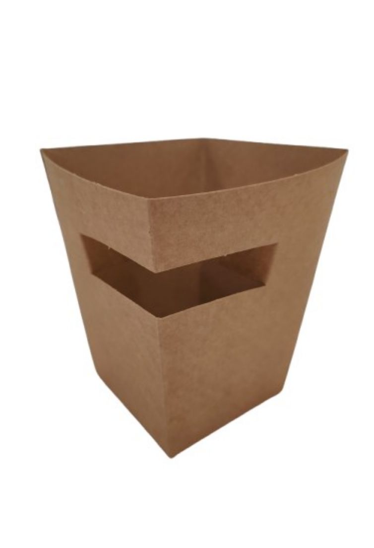 Porta CHURROS grande in carta KRAFT (25 pz) Porta CHURROS grande in carta KRAFT (25 pz)