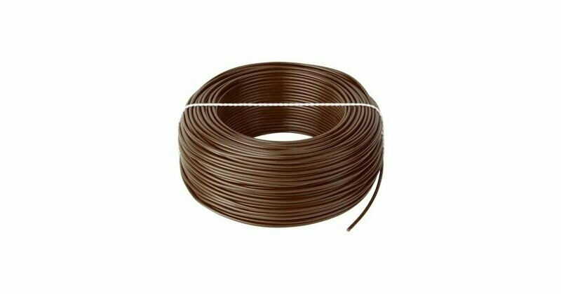 Fio H07V-U 1,5mm Castanho Fio H07V-U 1,5mm Castanho