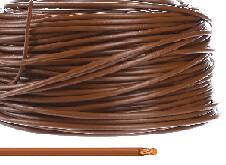 Cabo H07V-R 6mm Multi-filar Castanho Cabo H07V-R 6mm Multi-filar Castanho