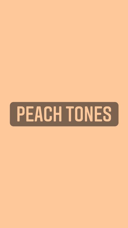 Peach Tones Preset Pack