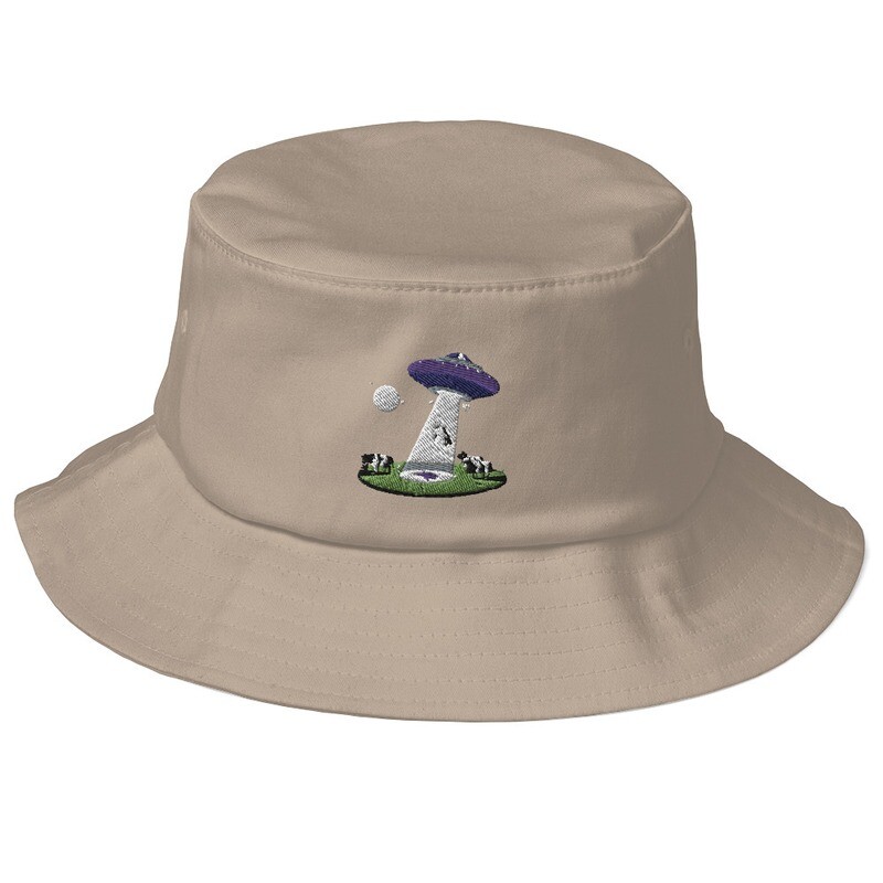Cow Abduction Bucket Hat