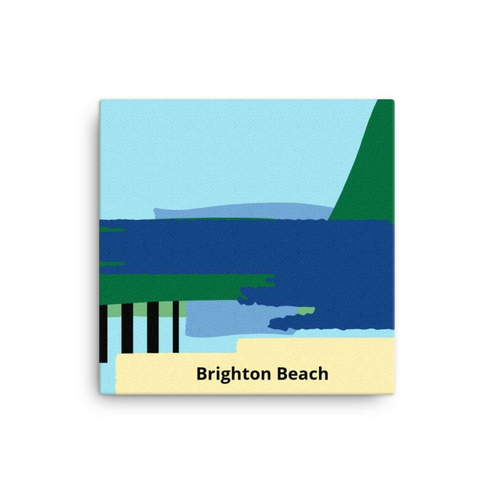 Brighton Beach Canvas Print