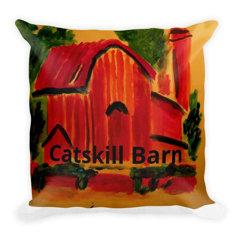 Catskill Barn Roxbury New York Premium Pillow