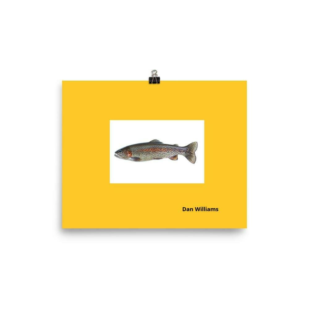 Rainbow trout Poster