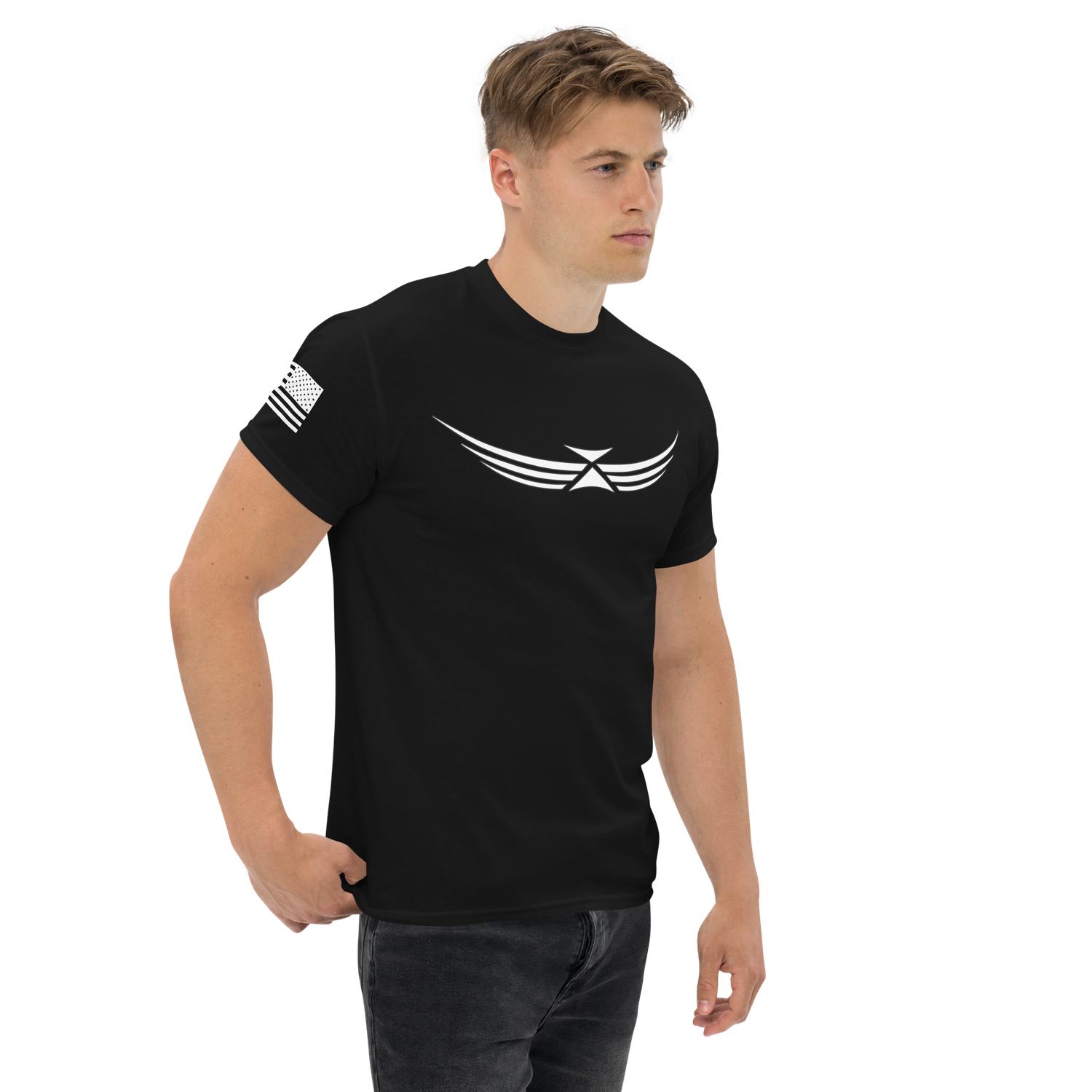 White Icarus Wings Unisex classic tee