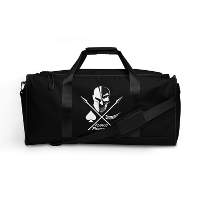 Black and White Duffle bag