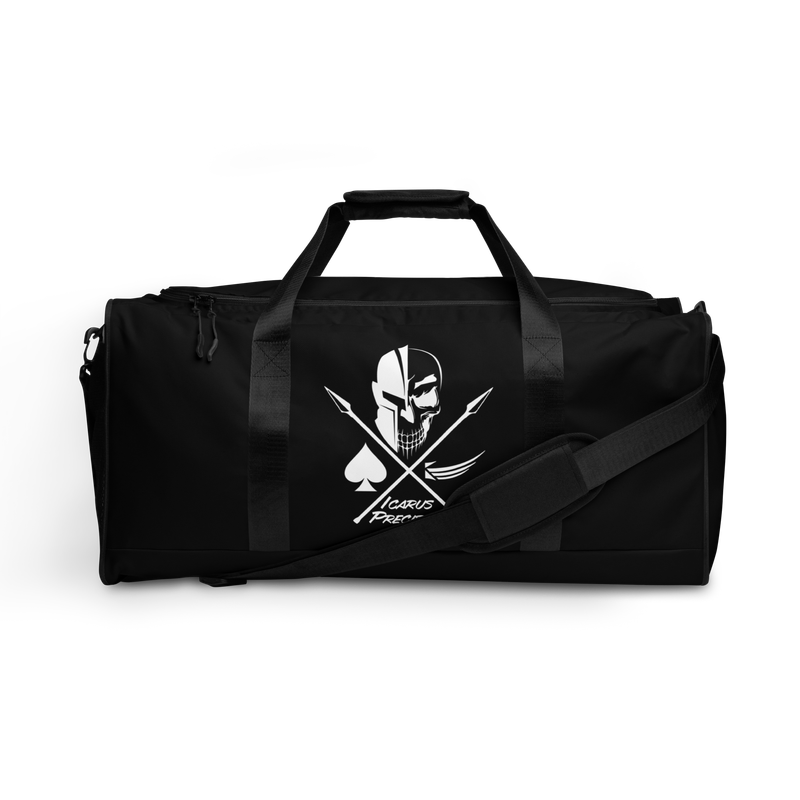 Black and White Duffle bag