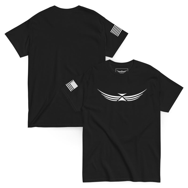 White Icarus Wings Unisex classic tee