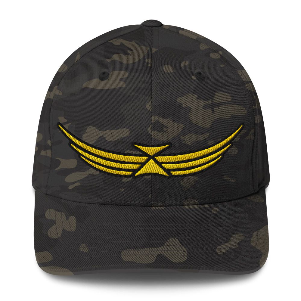 Yellow Wings Structured Twill Cap
