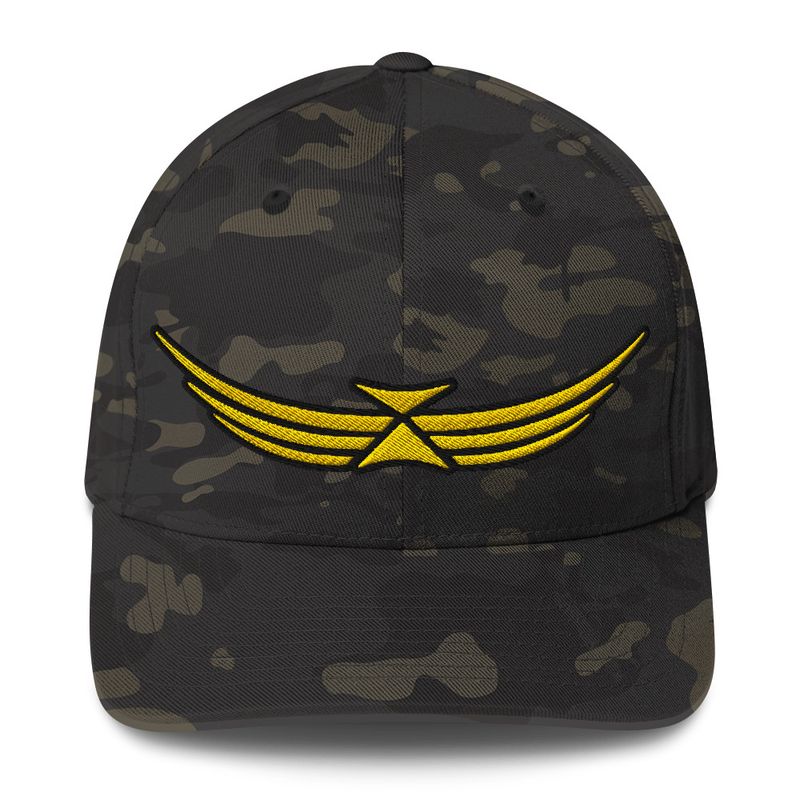 Yellow Wings Structured Twill Cap