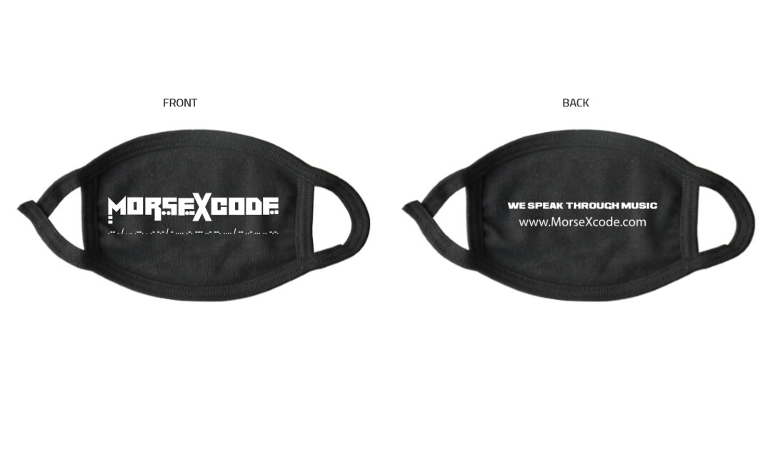 Morse X Code Mask (Free Express Shipping)