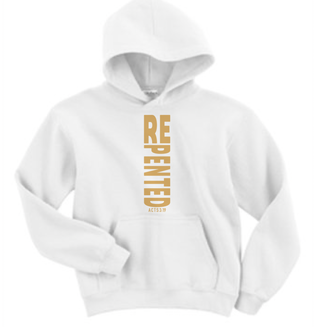 REPENTED HOODED SWEATSHIRT