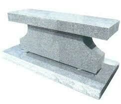 Bench pedestal 2-4 niche 48&quot;