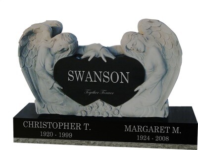 Double angel double heart 50&quot;