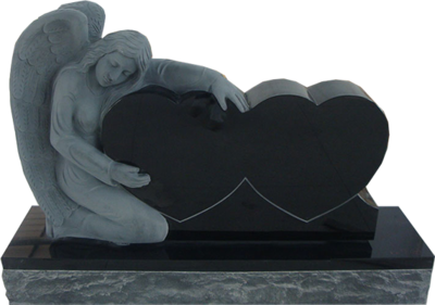 Single Angle Double Heart 48&quot;
