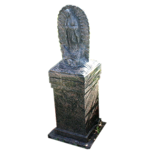Our Lady of Guadeloupe  pedestal with 4 cremation niche