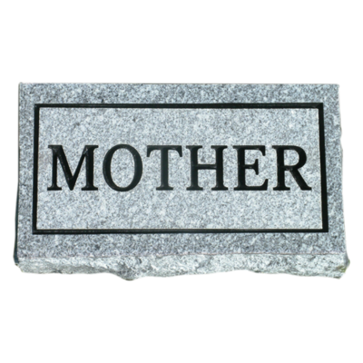 Grave footstone