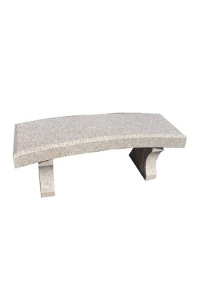 Curved seat bench