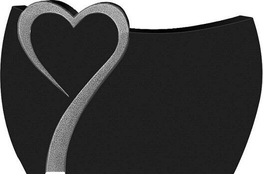 Open Heart companion 36&quot;, Granite Color: Black as shown