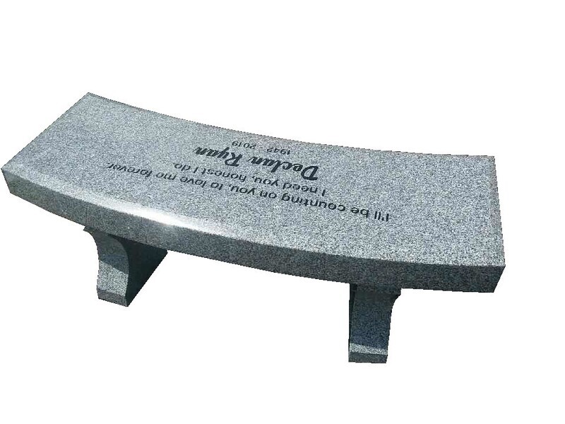 Curved seat bench    5 available colors