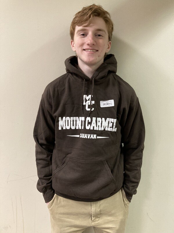 Brown Hooded Sweatshirt