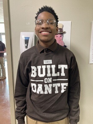 Brown Sweatshirt Built On Dante