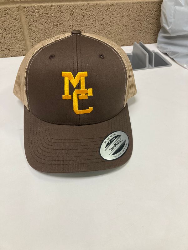 MC Trucker Hats/ Brown
