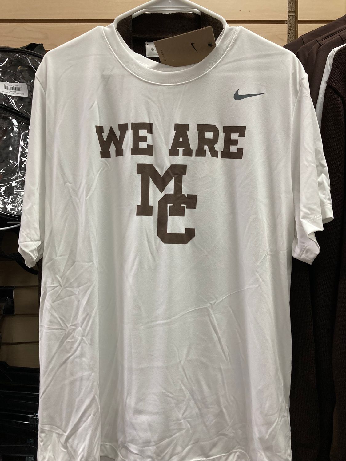 White Nike Ss T We Are Mc