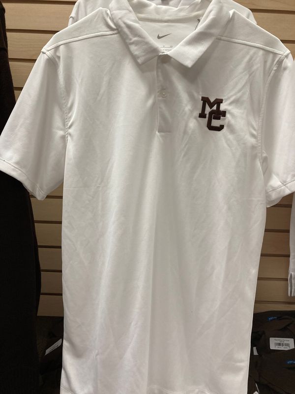 White Nike Franchise Polo