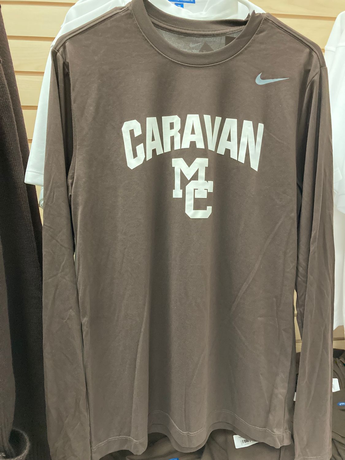 Brown Nike LS T Caravan
