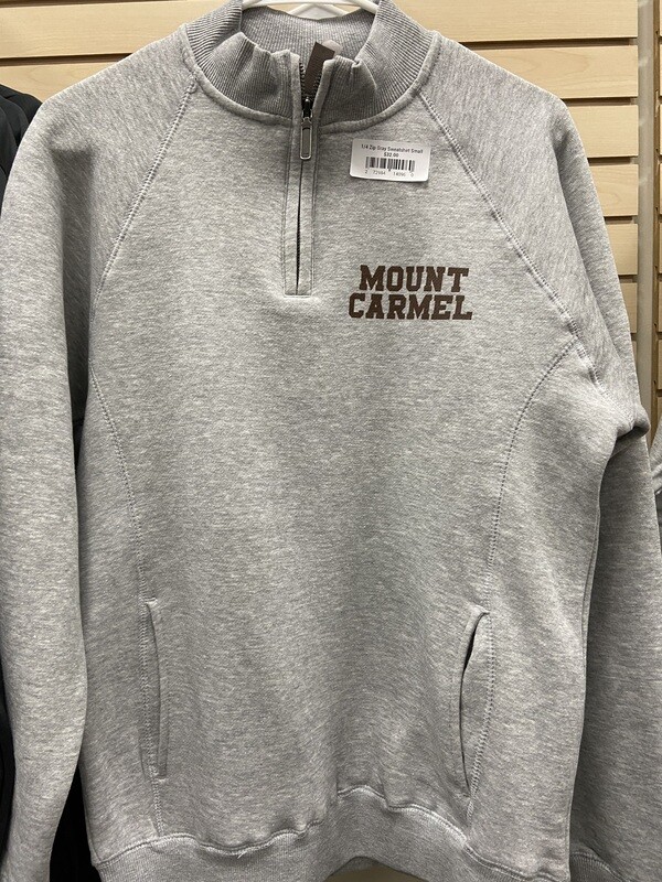 1/4 Zip Gray Sweatshirt 1/4 Zip Gray Sweatshirt